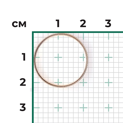 Кольцо Золото 585 Артикул 01-3490-00-000-1111-39