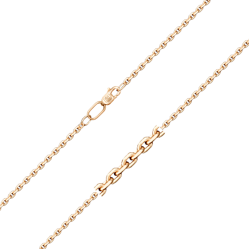 Цепь плетения "Якорное" из золота Артикул 21-0803-060-1110-17
