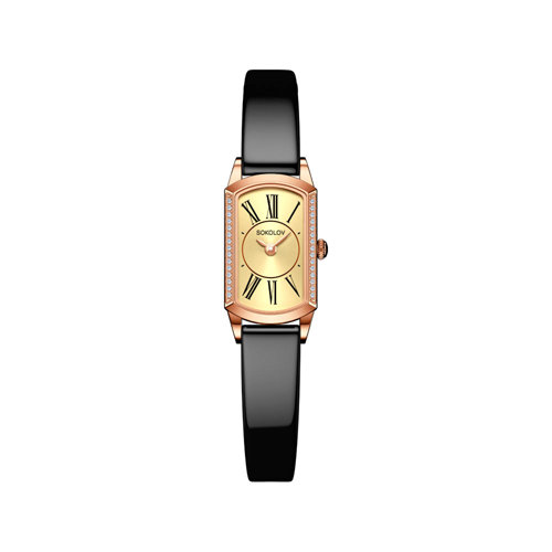 Женские золотые часы Артикул 222.01.00.001.02.05.3