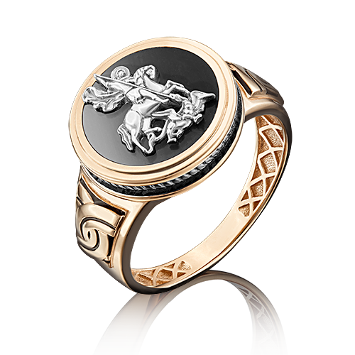 Кольцо Печатка из золота Артикул 01-4827-00-000-1111-25