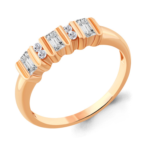 Кольцо Помолвочное из золота от бренда «Аквамарин» Артикул 66516А