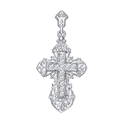 Крест из золота от бренда «Sokolov» Артикул 121231