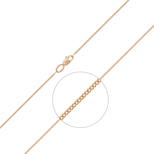 Цепь плетения "Панцирное" из золота Артикул 21-0103-025-1110-17