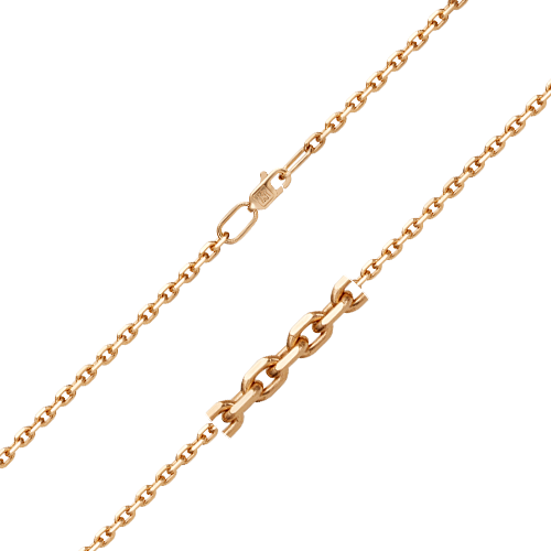 Цепь плетения "Якорное" из золота Артикул 21-0803-080-1110-17