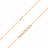 Цепь плетения "Панцирное" из золота Артикул 21-0103-060-1110-17