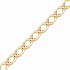 Цепь плетения "Двойной ромб" из золота Артикул 31-01-0040-30076