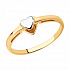 Кольцо из золота Сердце Артикул 018791
