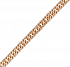 Цепь плетения "Двойной панцирь" из золота Артикул 31-01-0080-30222
