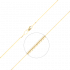 Цепь плетения "Снейк" из золота Артикул 21-1012-025-1130-17