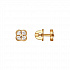 Серьги Пусеты из золота от бренда «Sokolov» Артикул 81020316