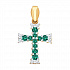 Крест из золота от бренда «Sokolov» Артикул 3120017