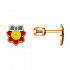 Серьги Пусеты из золота от бренда «Sokolov» Артикул 026069