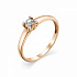 Кольцо помолвочное из комбинированного золота с бриллиантами Артикул К2251-120