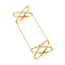 Кольцо На фалангу из золота от бренда «Sokolov»