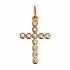 Крест из золота от бренда «Sokolov» Артикул 034327